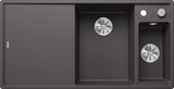 Blanco Axia III 6 S Right Hand - 523473 - Silgranit 1.5 Bowl Inset Sink - Rock Grey