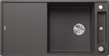 Blanco Axia III XL 6 S Reversible - 523511 - Silgranit 1.0 Bowl Inset Sink - Rock Grey