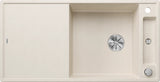 Blanco Axia III XL 6 S Reversible - 527051 - Silgranit 1.0 Bowl Inset Sink - Soft White