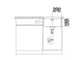 Blanco Solis 400-U - 526117 - Undermount Kitchen Sink - Stainless Steel