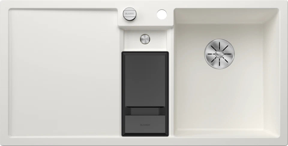 Blanco Collectis 6 S Right Hand - 523348 - Silgranit 1.5 Bowl Inset Sink - White