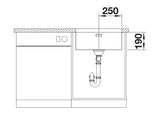 Blanco Andano 500-U - 522967 - Undermount Kitchen Sink - Stainless Steel