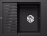 Blanco Elon 45 S - 525880 - Silgranit 1.0 Bowl Reversible Inset Sink - Black