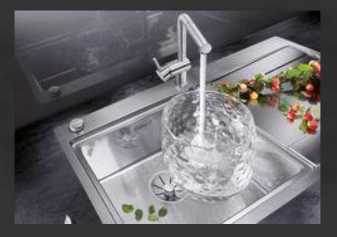 Blanco Divon II 5 S-IF LH - 521659 - Single Bowl Inset Kitchen Sink - Stainless Steel