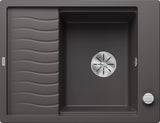 Blanco Elon 45 S - 524825 - Silgranit 1.0 Bowl Reversible Inset Sink - Rock Grey