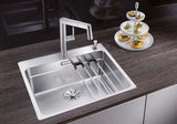 Blanco Etagon 500-IF/A - 521748 - Single Bowl Inset Kitchen Sink with Tap Ledge - Stainless Steel