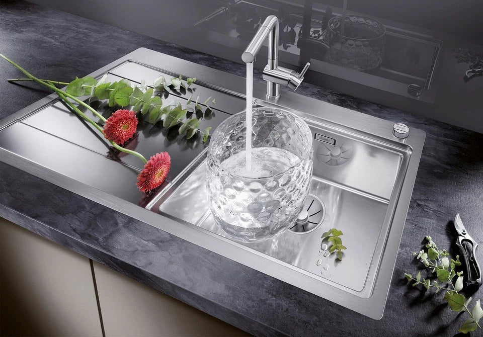 Blanco Divon II 5 S-IF RH - 521660 - Single Bowl Inset Kitchen Sink - Stainless Steel