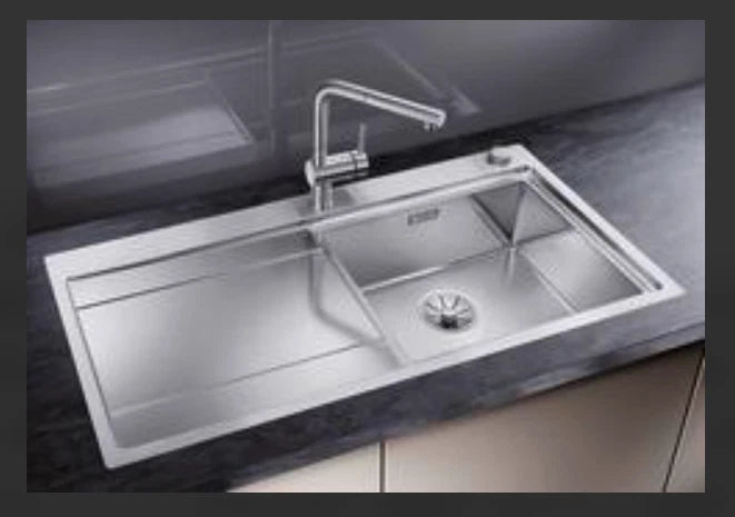 Blanco Divon II 5 S-IF RH - 521660 - Single Bowl Inset Kitchen Sink - Stainless Steel