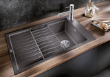 Blanco Elon XL 6 S - 524844 - Silgranit 1.0 Bowl Reversible Inset Sink - Anthracite