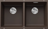 Blanco Subline 350/350-U - 523583 - Undermount Sink Silgranit - Coffee