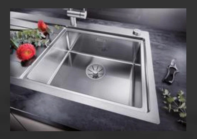 Blanco Divon II 5 S-IF RH - 521660 - Single Bowl Inset Kitchen Sink - Stainless Steel
