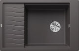 Blanco Elon XL 6 S - 524845 - Silgranit 1.0 Bowl Reversible Inset Sink - Rock Grey