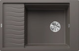 Blanco Elon XL 6 S - 527252 - Silgranit 1.0 Bowl Reversible Inset Sink - Volcano Grey
