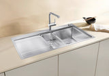 Blanco Divon II 6 S-IF RH - 521662 - 1.5 Bowl Inset Kitchen Sink - Stainless Steel