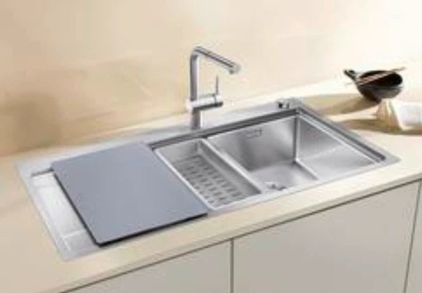 Blanco Divon II 6 S-IF RH - 521662 - 1.5 Bowl Inset Kitchen Sink - Stainless Steel