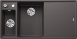 Blanco Axia III 6 S Left Hand - 524654 - Silgranit 1.5 Bowl Inset Sink - Rock Grey
