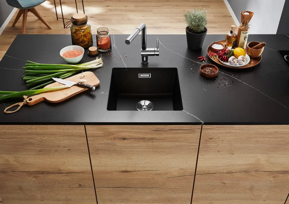 Blanco Subline 400-U - 527166 - 1.0 Bowl Silgranit Undermount Sink - Soft White