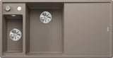 Blanco Axia III 6 S Left Hand - 524660 - Silgranit 1.5 Bowl Inset Sink - Tartufo