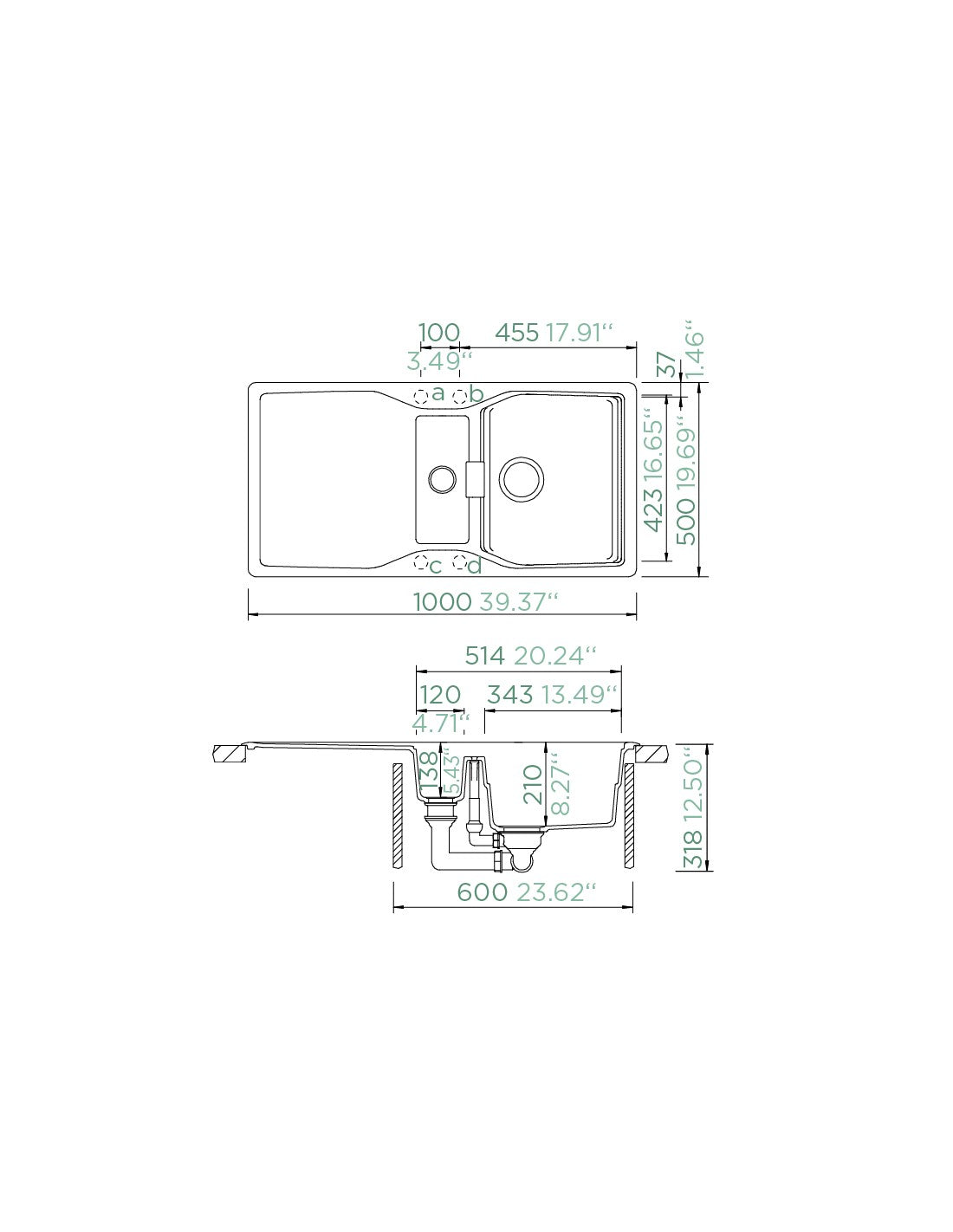 1810 / Schock - Koyto D-150 SCH-KYOD150ACAR/2262 - Carbonium