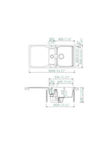1810 / Schock - Koyto D-150 SCH-KYOD150ACAR/2262 - Carbonium