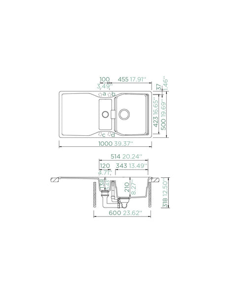 1810 / Schock - Koyto D-150 SCH-KYOD150ACAR/2262 - Carbonium