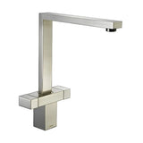 1810 Versare Square Design Mixer Tap - VER/02/BS - Brushed Steel